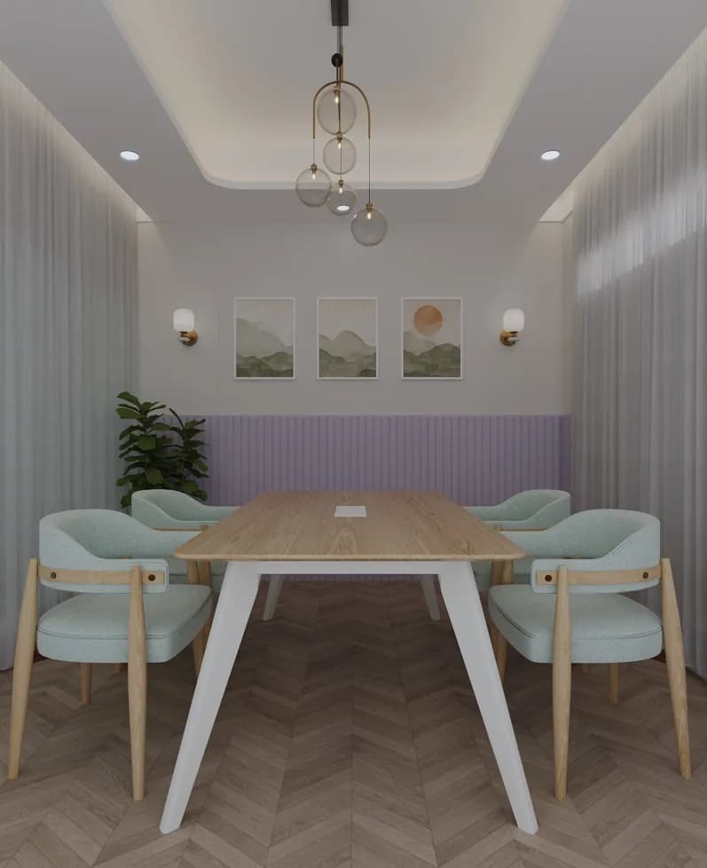 Shared desk zone — Private and Shared Offices workspace by PrimeDesk